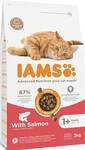 IAMS for Vitality sucha karma  dla dorosłych kotów z łososiem 3 kg